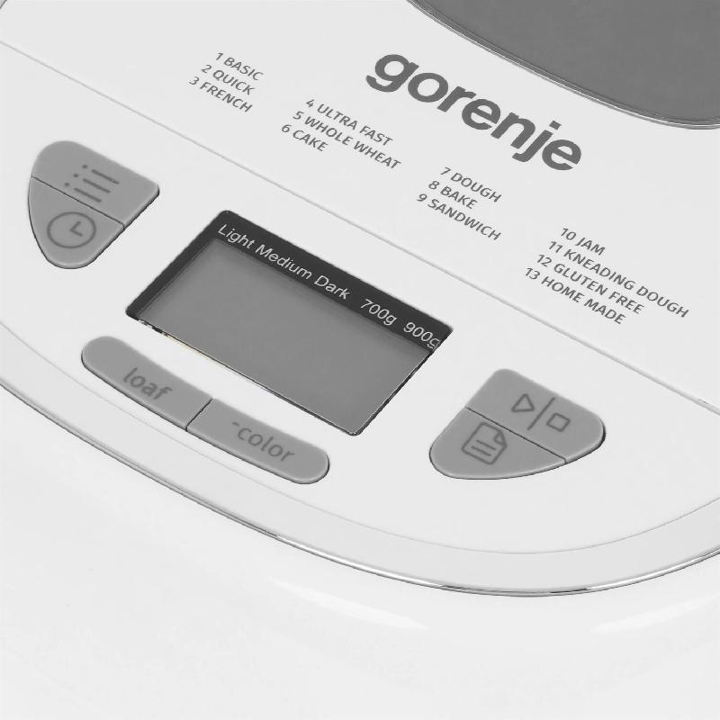 Хлебопечь GORENJE BM900WS