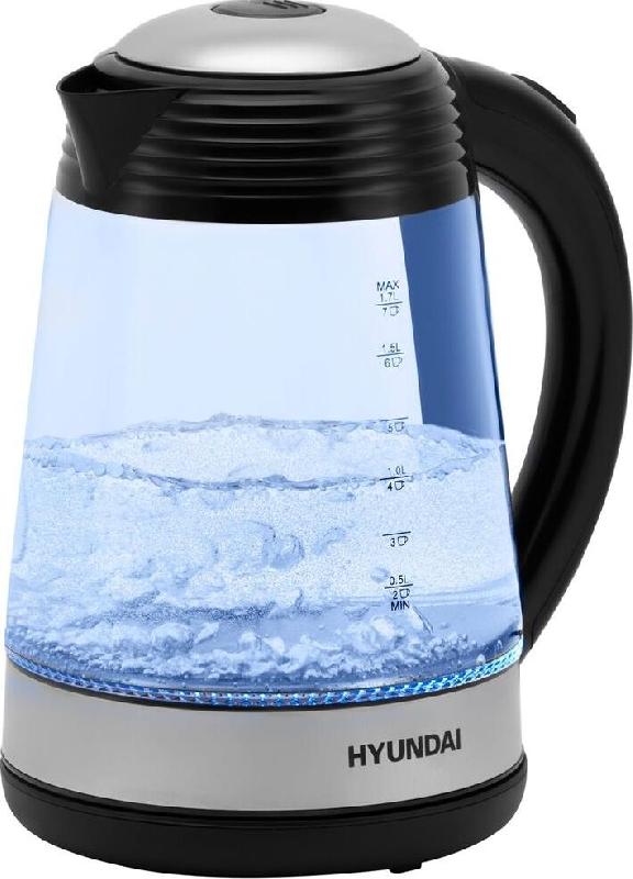 Чайник электрический HYUNDAI HYK-G3803 (1,7л. стекло)