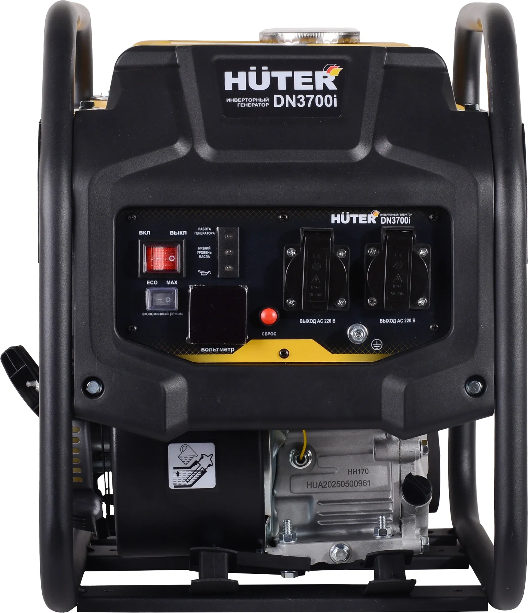 Генератор Huter DN3700i 3.5кВт