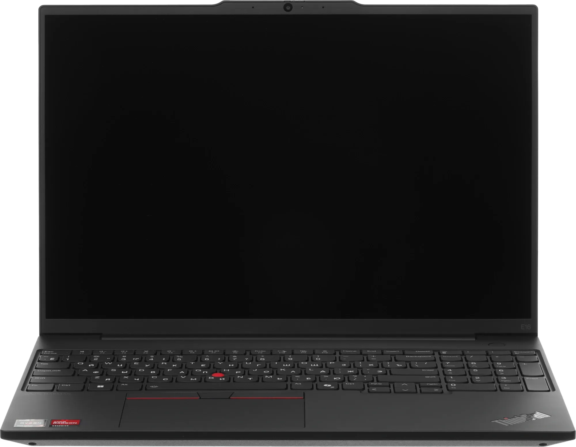 Ноутбук Lenovo ThinkPad E16 G2 Ryzen 7 7735U 32Gb SSD512Gb AMD Radeon 680M 16" IPS WUXGA (1920x1200) без ОС black WiFi BT Cam (21M6S1F000_32G)