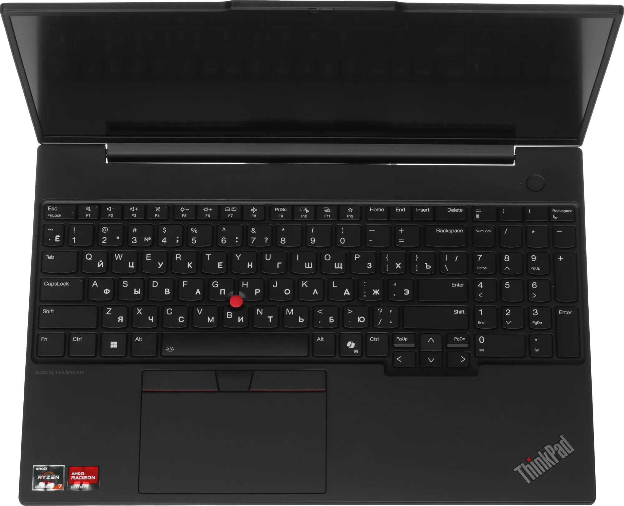 Ноутбук Lenovo ThinkPad E16 G2 Ryzen 7 7735U 32Gb SSD512Gb AMD Radeon 680M 16" IPS WUXGA (1920x1200) без ОС black WiFi BT Cam (21M6S1F000_32G)