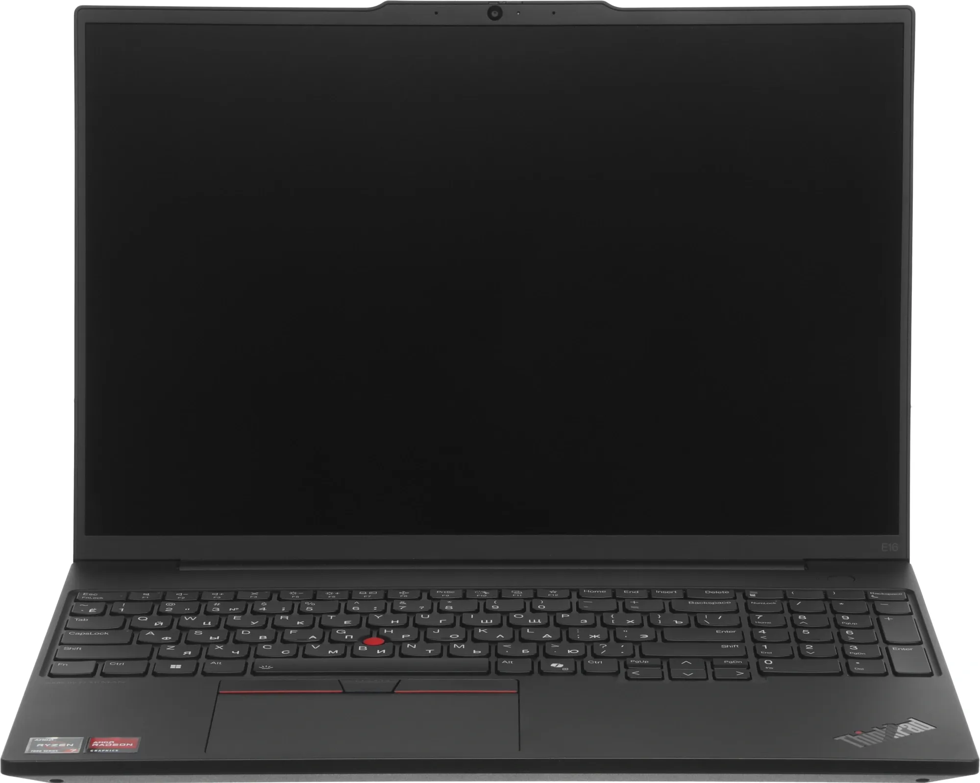 Ноутбук Lenovo ThinkPad E16 G2 Ryzen 7 7735HS 32Gb SSD512Gb AMD Radeon 680M 16" IPS WUXGA (1920x1200) без ОС black WiFi BT Cam (21M5S09E00_32G)