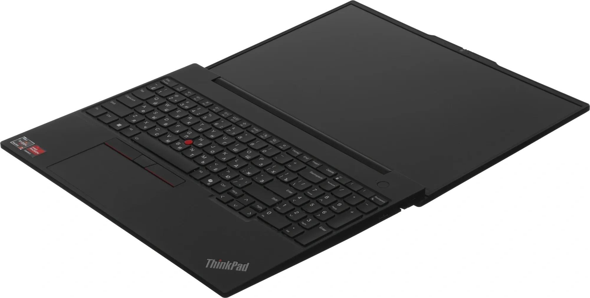 Ноутбук Lenovo ThinkPad E16 G2 Ryzen 7 7735HS 32Gb SSD512Gb AMD Radeon 680M 16" IPS WUXGA (1920x1200) без ОС black WiFi BT Cam (21M5S09E00_32G)