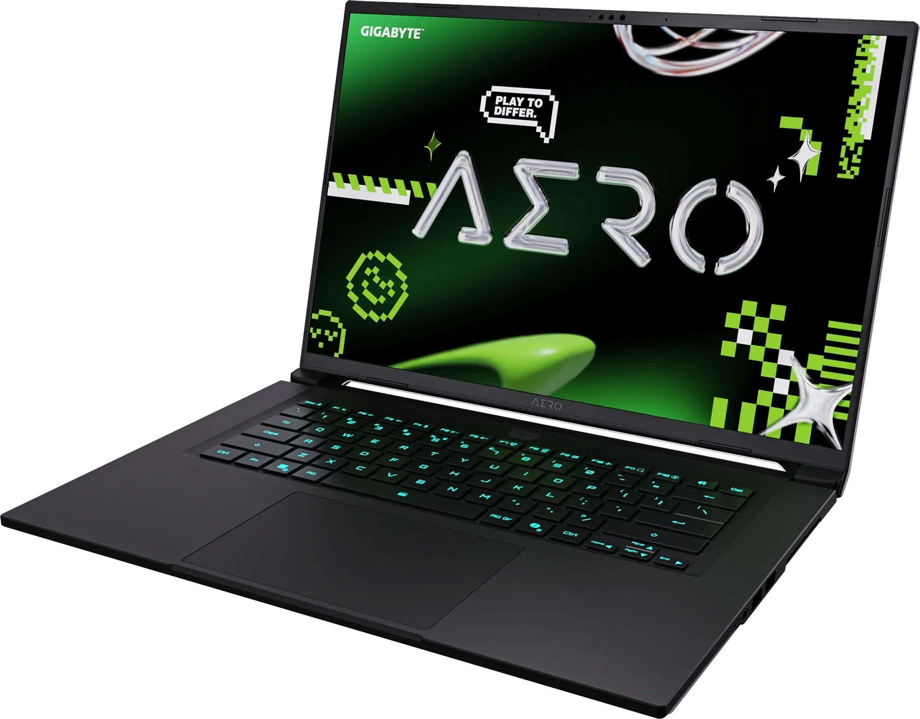 Ноутбук Gigabyte Aero X16 1WH Ryzen AI 7 350 32Gb SSD1Tb NVIDIA GeForce RTX 5070 8Gb 16" IPS QHD+ (2560x1600) Windows 11 Home Multi Language silver WiFi BT Cam (1WH93EEC64DH)