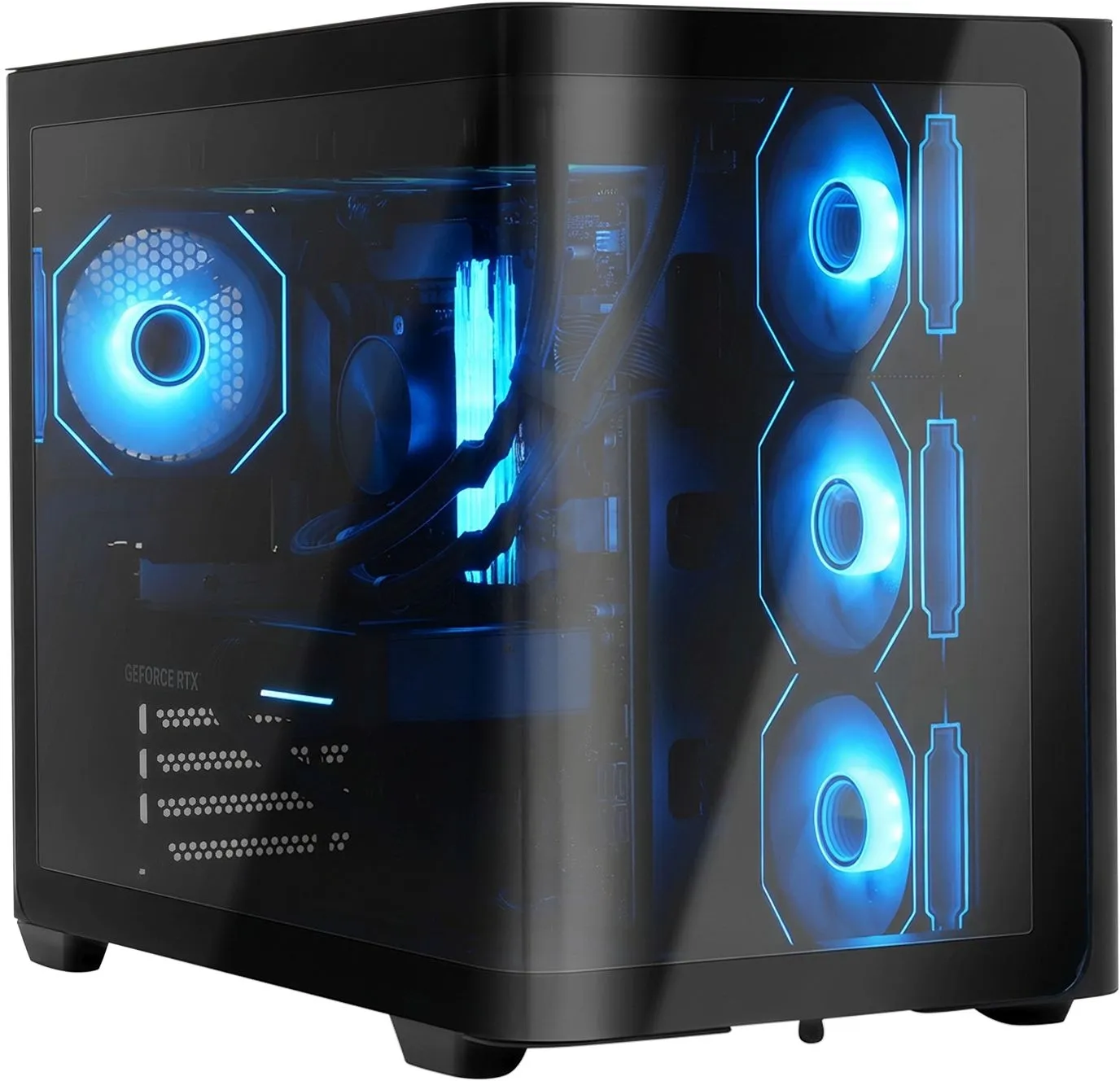 ПК Bloody BD-PC CZ79V3 MT i7 14700KF (3.4) 32Gb SSD1Tb RTX5070 12Gb Windows 11 Home 64 2.5xGbitEth 750W черный (RUS) (2170112)