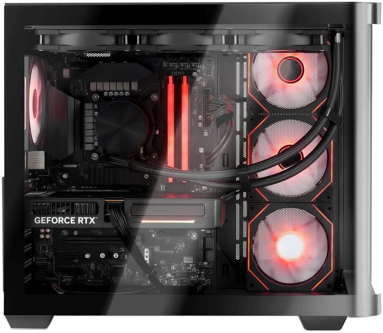 ПК Bloody BD-PC CZ79V3 MT i7 14700KF (3.4) 32Gb SSD1Tb RTX5070 12Gb Windows 11 Home 64 2.5xGbitEth 750W черный (RUS) (2170112)