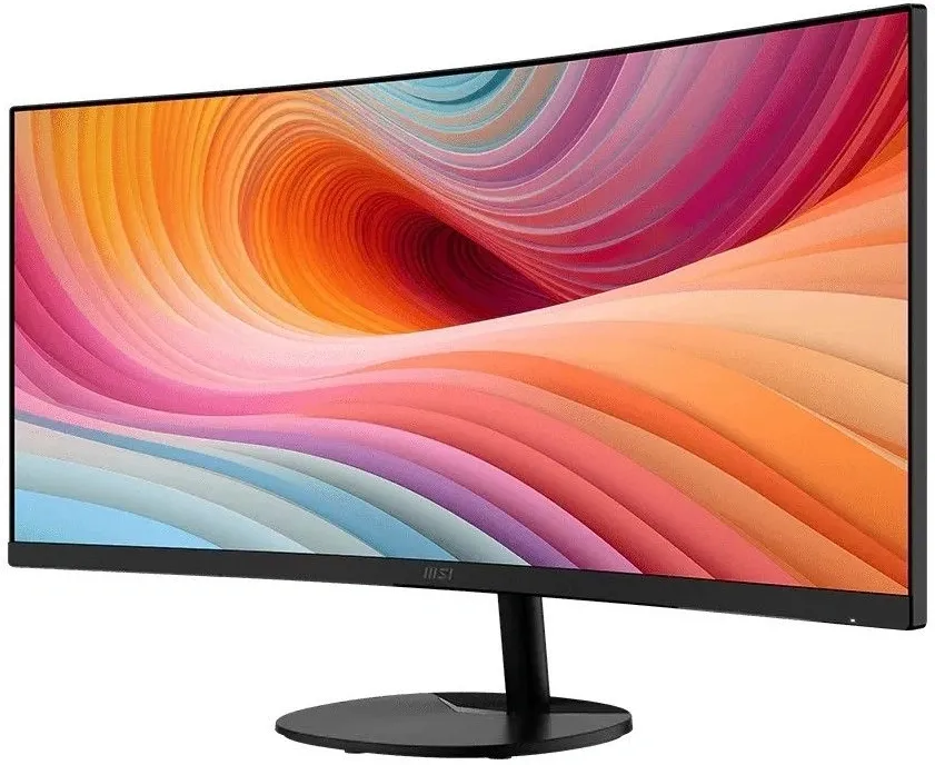 Монитор MSI 34" Pro MP341CQ E12 черный VA LED 21:9 HDMI M/M матовая 300cd 178гр/178гр 3440x1440 120Hz DP 2K 7.1кг