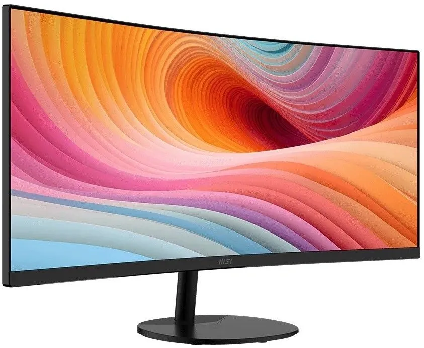 Монитор MSI 34" Pro MP341CQ E12 черный VA LED 21:9 HDMI M/M матовая 300cd 178гр/178гр 3440x1440 120Hz DP 2K 7.1кг