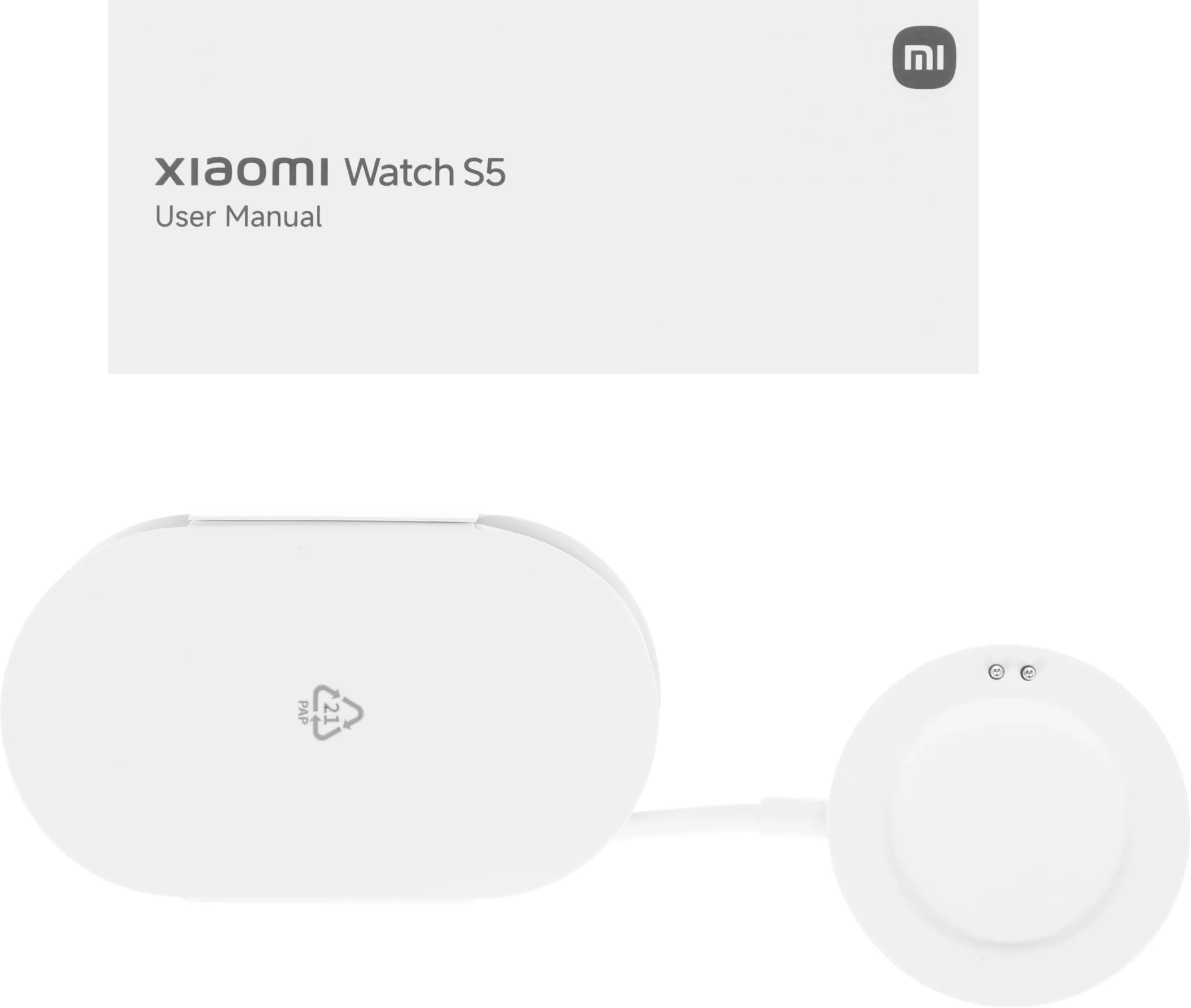 Смарт-часы Xiaomi Watch S5 46мм 1.48" AMOLED корп.серебристый рем.серебристый (BHR08ISGL)