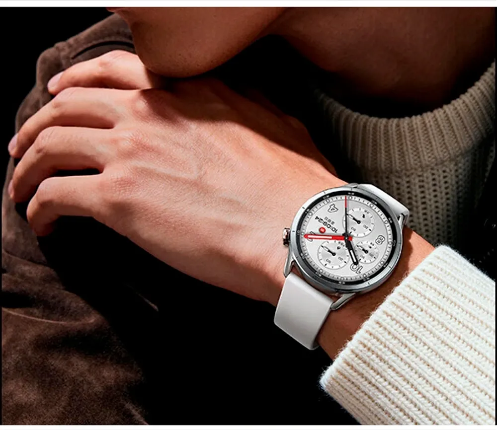 Смарт-часы Xiaomi Watch S5 46мм 1.48" AMOLED корп.серебристый рем.серебристый (BHR08ISGL)