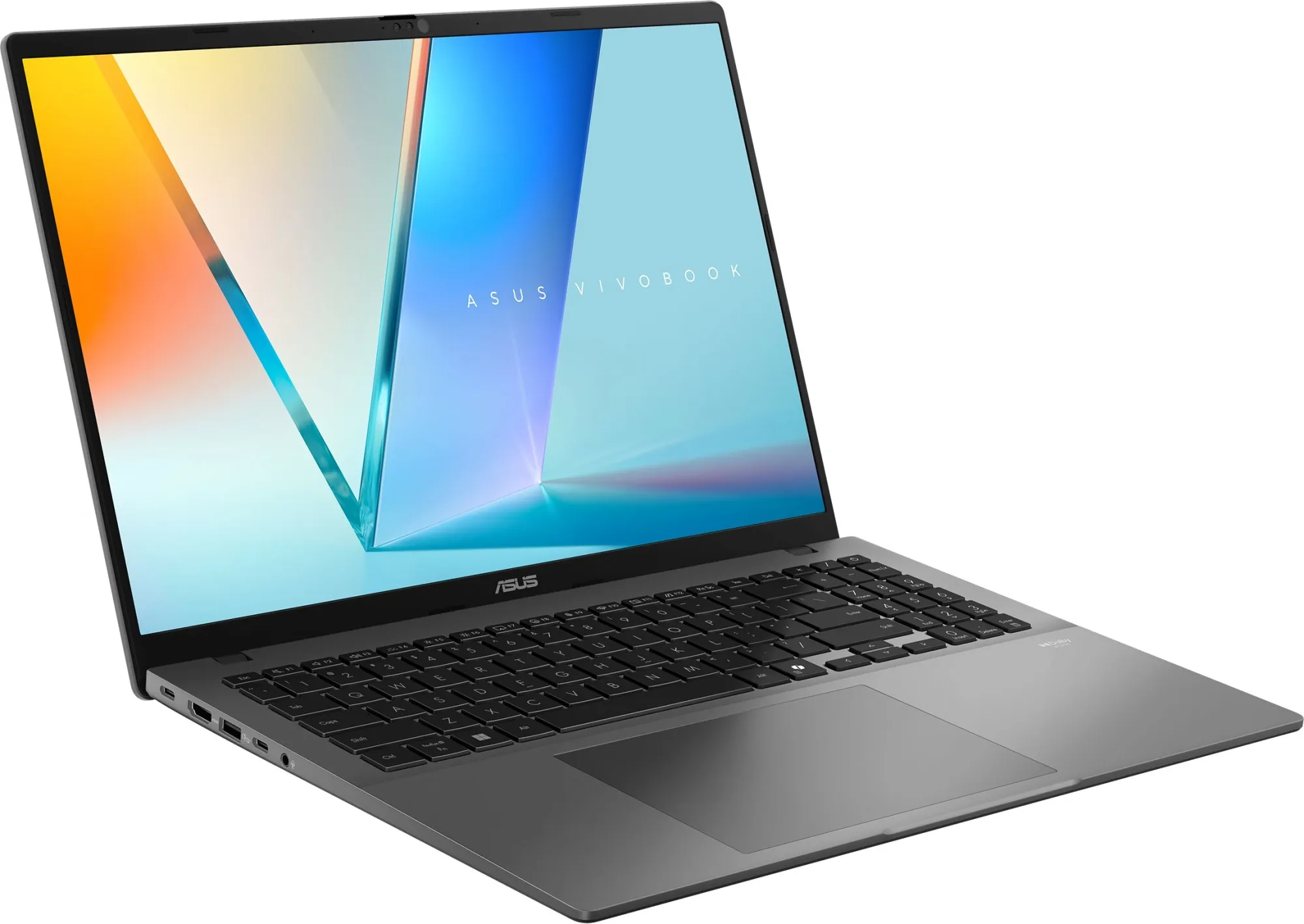 Ноутбук Asus VivoBook S16 S3607AA-SH112 Core Ultra 7 355 16Gb SSD1Tb Intel Graphics 16" OLED WUXGA (1920x1200) без ОС grey WiFi BT Cam (90NB1732-M007V0)