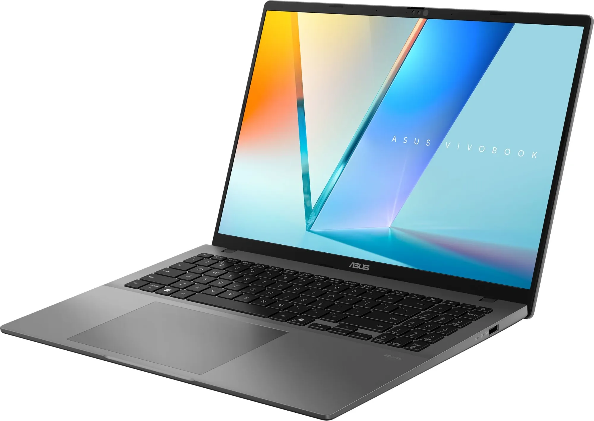 Ноутбук Asus VivoBook S16 S3607AA-SH112 Core Ultra 7 355 16Gb SSD1Tb Intel Graphics 16" OLED WUXGA (1920x1200) без ОС grey WiFi BT Cam (90NB1732-M007V0)