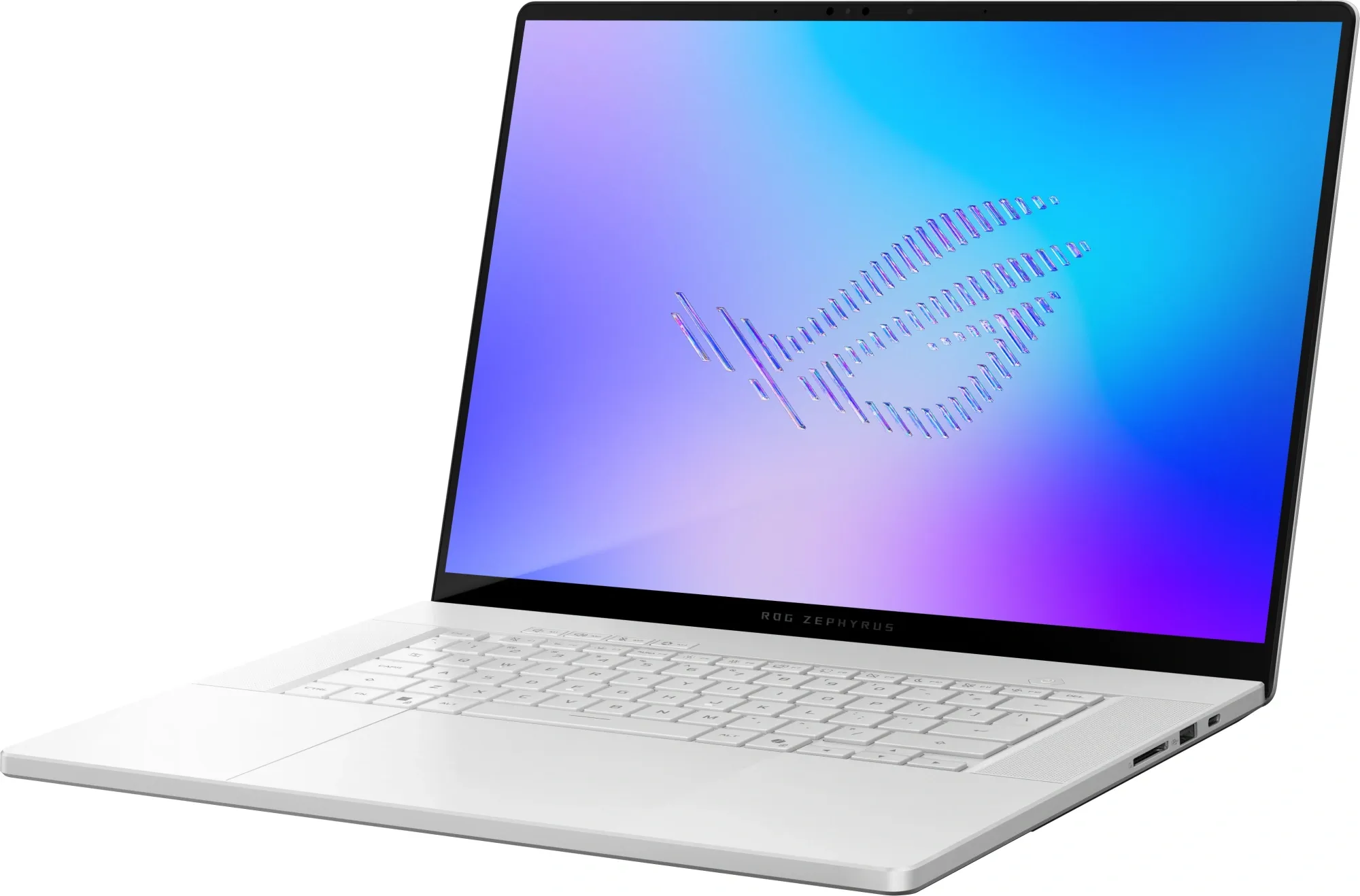 Ноутбук Asus ROG Zephyrus G16 GU606AP-TB081 Core Ultra 9 386H 32Gb SSD1Tb NVIDIA GeForce RTX 5070 8Gb 16" OLED 2.5K (2560x1600) без ОС white WiFi BT Cam Bag (90NR0PJ3-M003Y0)