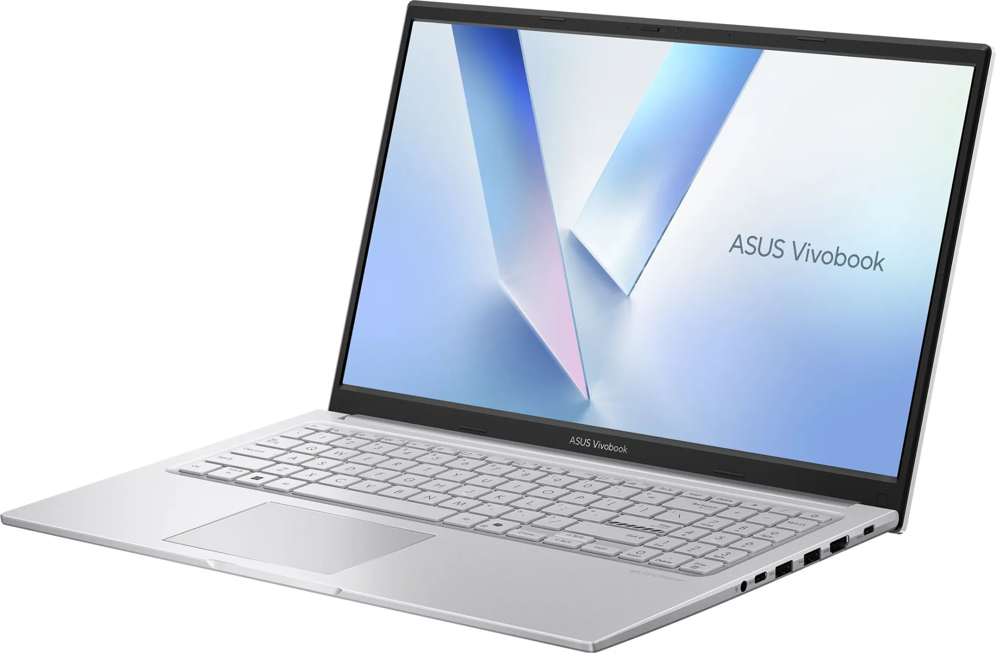 Ноутбук Asus Vivobook 15 X1504MA-BQ056 Core 3 310 8Gb SSD512Gb Intel Graphics 15.6" IPS FHD (1920x1080) без ОС silver WiFi BT Cam (90NB17I2-M01360)
