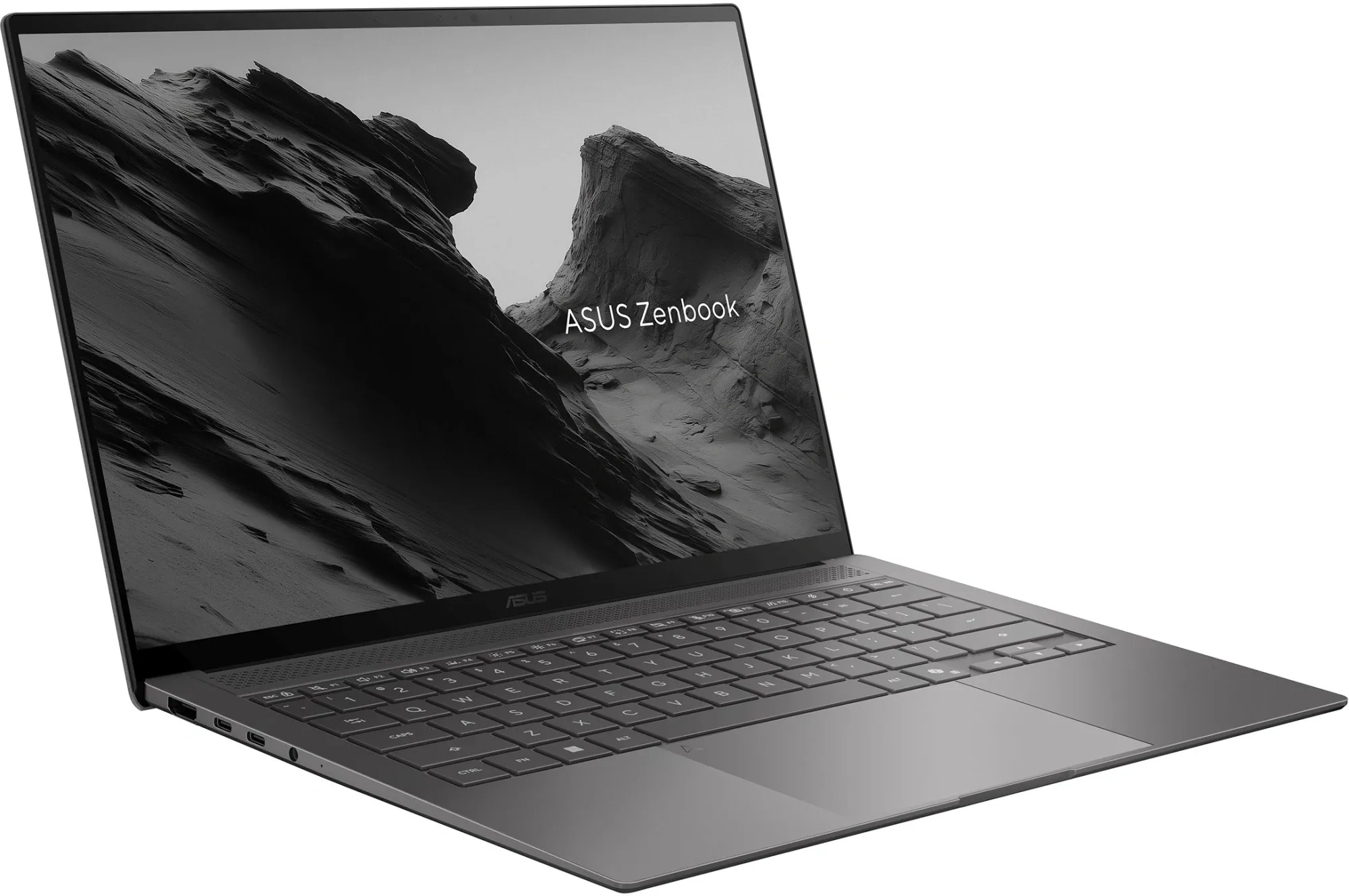 Ноутбук Asus Zenbook S 14 OLED UX5406AA-SW416W Core Ultra 7 355 32Gb SSD512Gb Intel Graphics 14" OLED 3K (2880x1800) Windows 11 Home l.grey WiFi BT Cam Bag (90NB16Q6-M00LJ0)