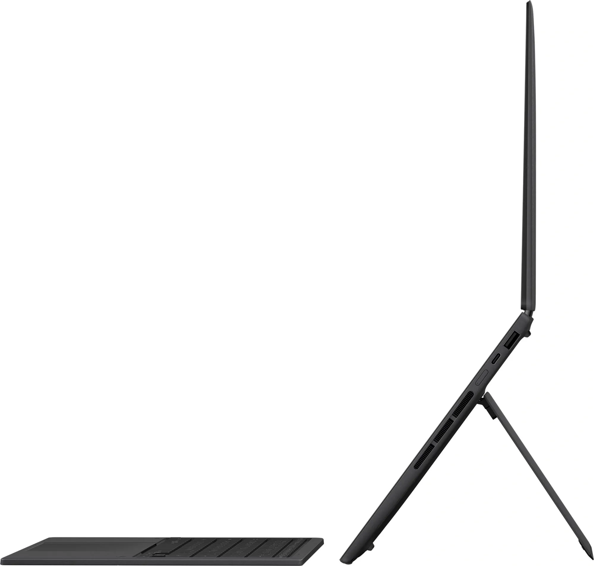 Ноутбук Asus ZenBook Duo UX8407AA-SN363X Core Ultra 9 386H 32Gb SSD1Tb Intel Graphics 14" OLED Touch 3K (2880x1800) Windows 11 Pro dk.grey WiFi BT Cam (90NB16V1-M00L90)