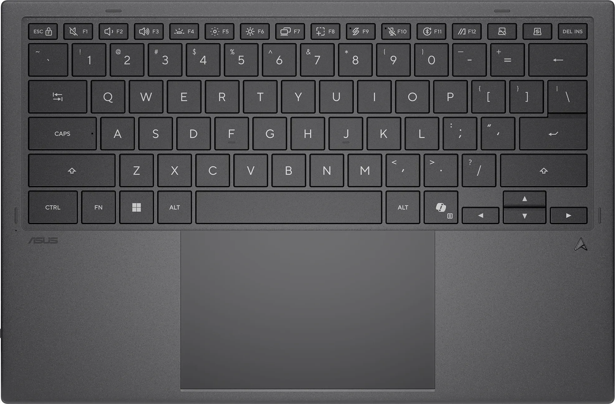 Ноутбук Asus ZenBook Duo UX8407AA-SN363X Core Ultra 9 386H 32Gb SSD1Tb Intel Graphics 14" OLED Touch 3K (2880x1800) Windows 11 Pro dk.grey WiFi BT Cam (90NB16V1-M00L90)