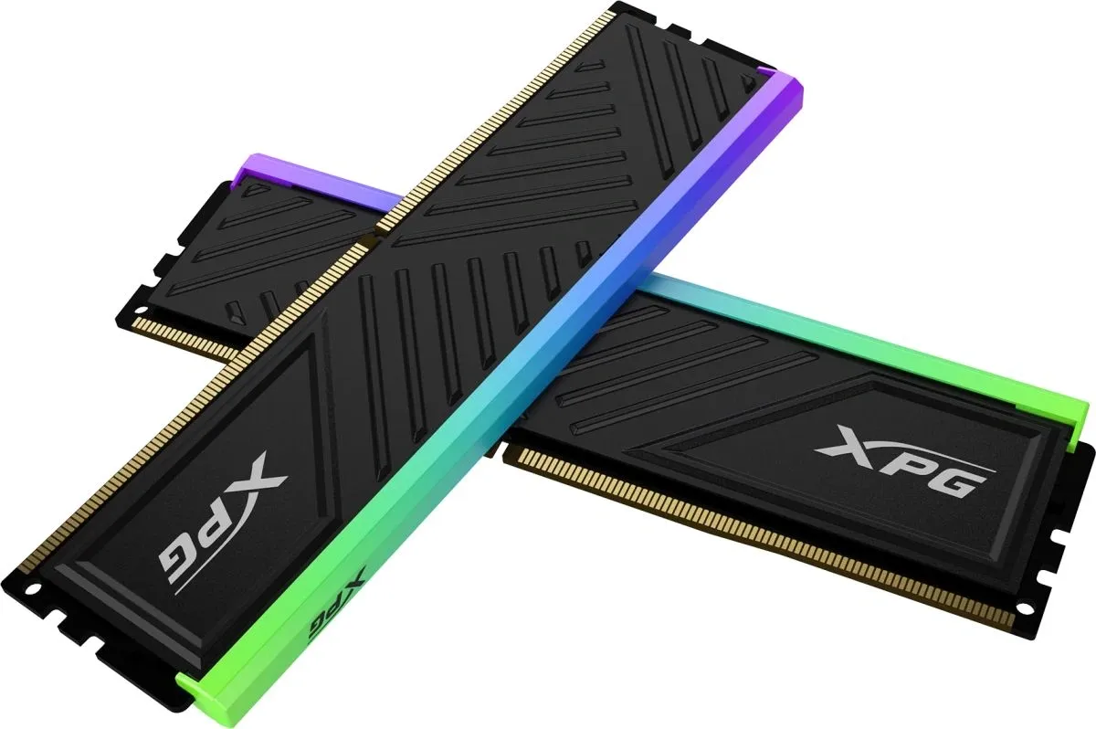 Память DDR4 2x8GB 3200MHz A-Data AX4U32008G16A-DTBKD35G XPG Spectrix D35G RGB RTL Gaming PC4-25600 CL16 DIMM 288-pin 1.35В single rank с радиатором Ret