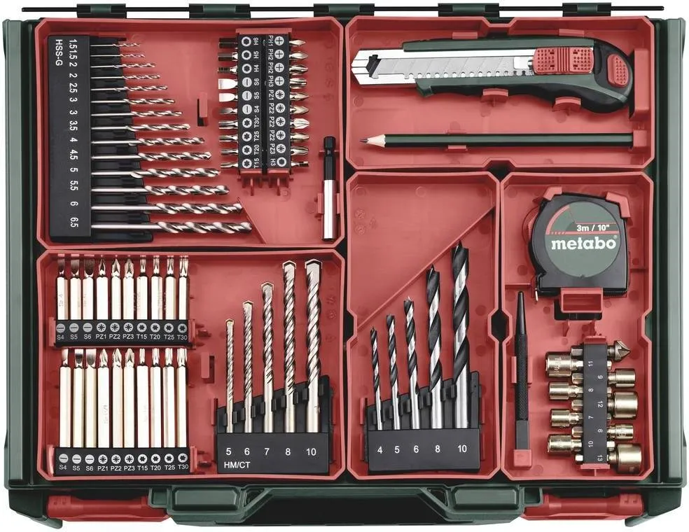 Дрель ударная Metabo SB 18 Set патрон:быстрозажимной реверс (кейс в комплекте) (602245710)