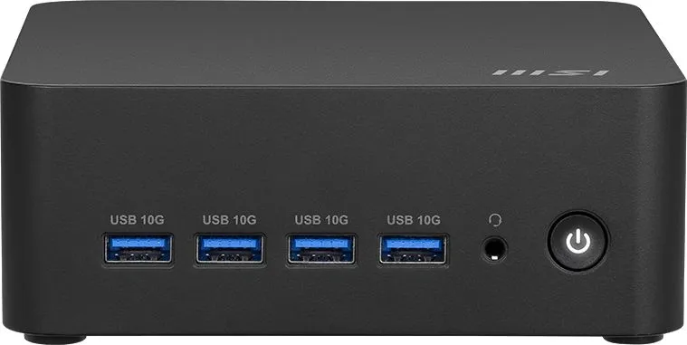 Неттоп MSI Cubi Z 8M-037XRU Ryzen 7 H255 (3.8) 16Gb SSD1Tb RGr CR без ОС WiFi BT (9S6-B03241-038)