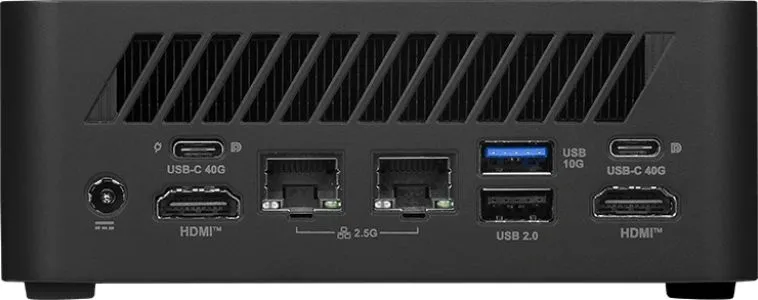 Неттоп MSI Cubi Z 8M-037XRU Ryzen 7 H255 (3.8) 16Gb SSD1Tb RGr CR без ОС WiFi BT (9S6-B03241-038)