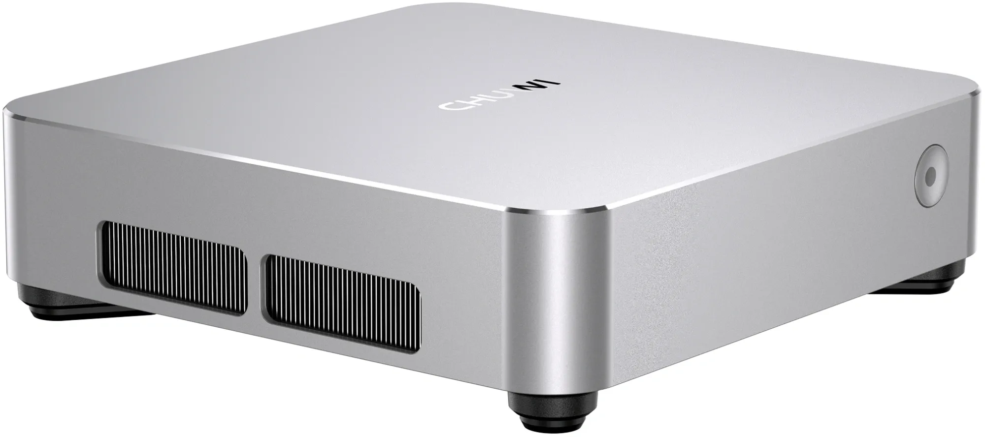 ПК Мини Chuwi AuBox Ryzen 7 8745HS (3.8) 780M без ОС 2x2.5GbitEth WiFi BT 120W серебристый/черный