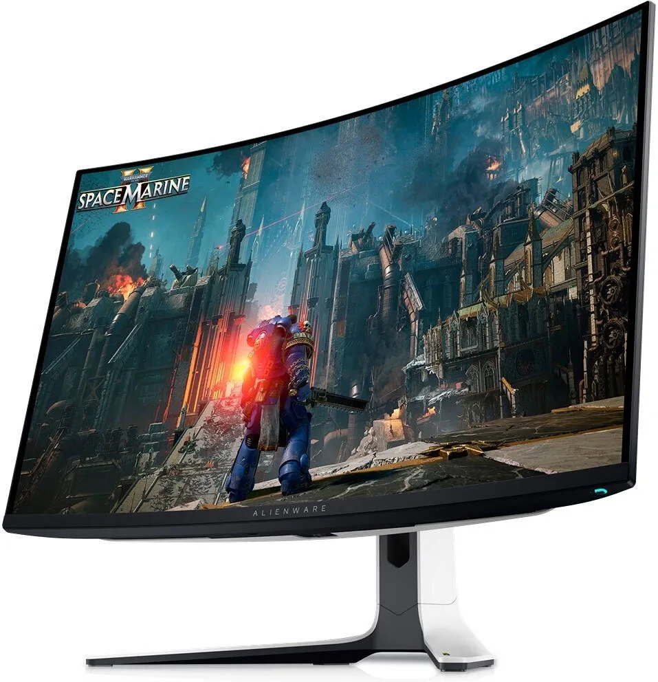 Монитор Dell 32" Alienware AW3225QF белый QD OLED LED 16:9 HDMI матовая HAS Piv 1000cd 178гр/178гр 3840x2160 240Hz G-Sync DP 4K USB 9.35кг