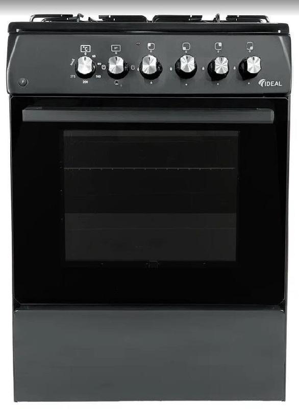 Комбинированная плита IDEAL L 115 ГК чёрный (электродуховка)