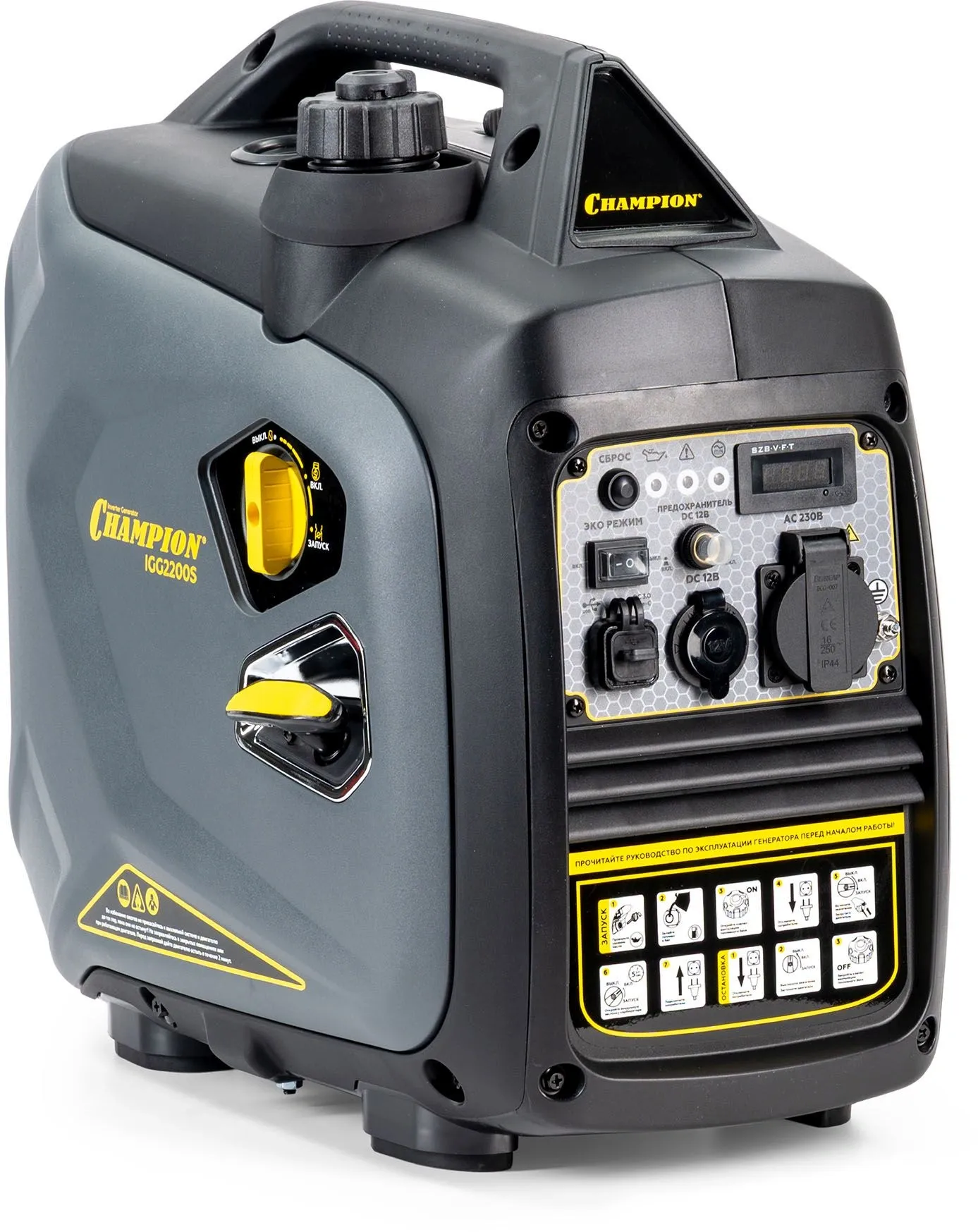 Генератор Champion IGG2200S 2.4кВт
