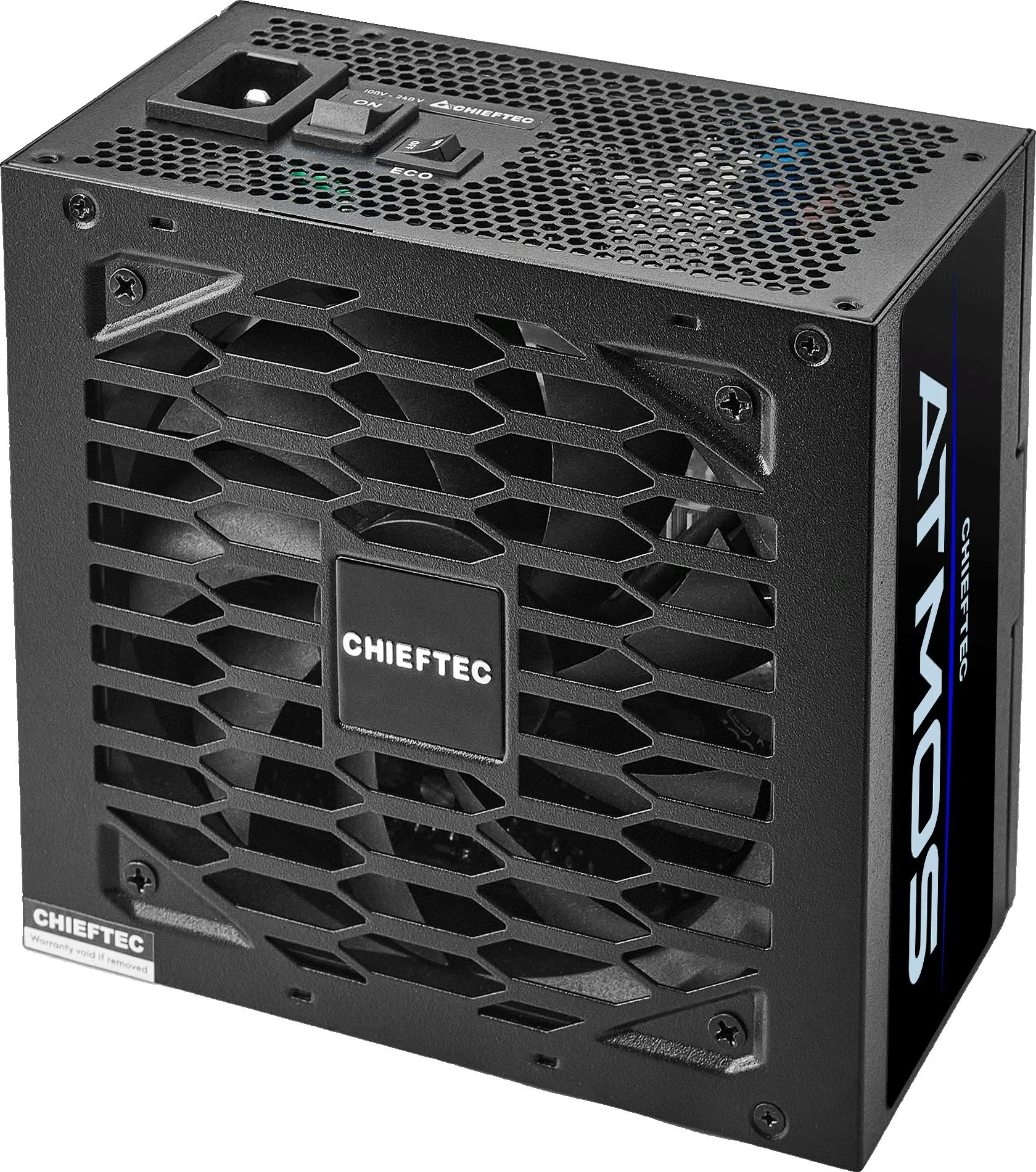 Блок питания Chieftec ATX 850W Atmos CPX-850FC 80+ gold (20+4pin) APFC 120mm fan 9xSATA Cab Manag RTL