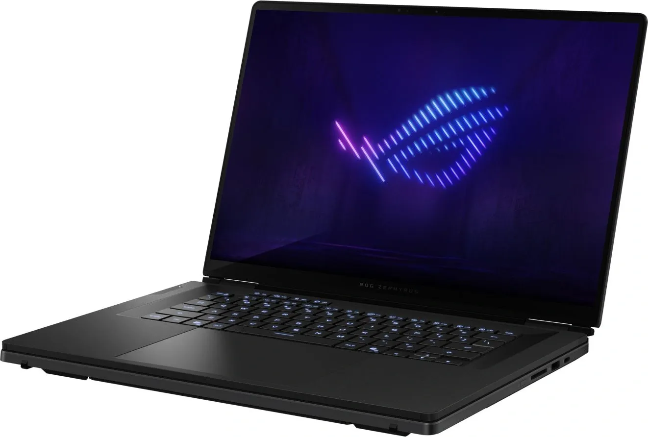 Ноутбук Asus ROG Zephyrus Duo 16 GX651AR-SR058W Core Ultra 9 386H 32Gb SSD1Tb NVIDIA GeForce RTX5070Ti 12Gb 16" OLED Touch 3K (2880x1800) Windows 11 Home dk.grey WiFi BT Cam Bag (90NR0NR2-M00260)