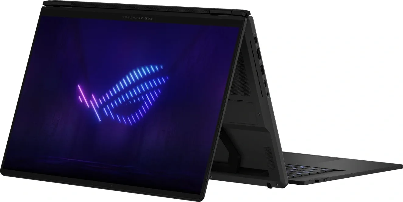 Ноутбук Asus ROG Zephyrus Duo 16 GX651AX-SR144W Core Ultra 9 386H 32Gb SSD1Tb NVIDIA GeForce RTX 5090 24Gb 16" OLED Touch 3K (2880x1800) Windows 11 Home dk.grey WiFi BT Cam Bag (90NR0NT2-M006D0)