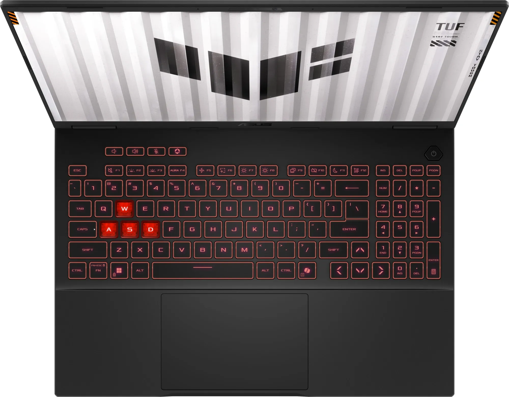 Ноутбук Asus TUF Gaming A16 FA608PP-QT181 Ryzen 9 8940HX 32Gb SSD512Gb NVIDIA GeForce RTX 5070 8Gb 16" IPS WQXGA (2560x1600) без ОС grey WiFi BT Cam (90NR0MD1-M00A70)