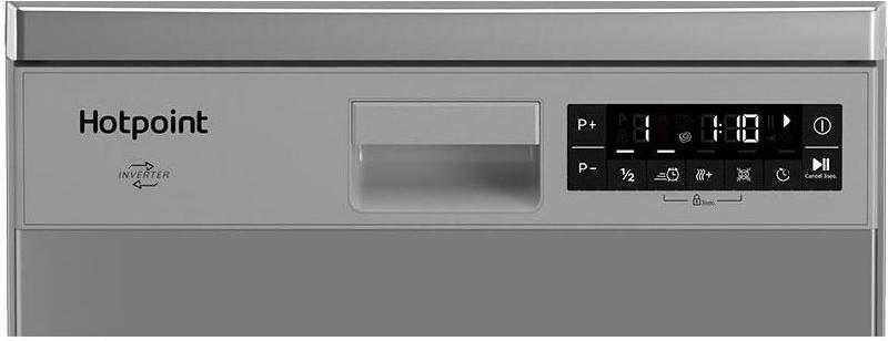 Посудомоечная машина HOTPOINT HFS 2C85 DW X, серебристый
