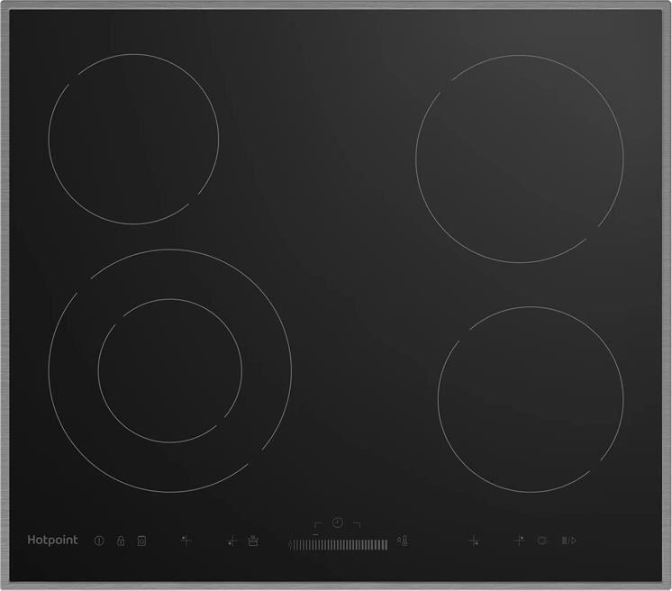 СТЕКЛОКЕРАМИЧЕСКАЯ ВАРОЧНАЯ ПОВЕРХНОСТЬ HOTPOINT HR 6T2 X S