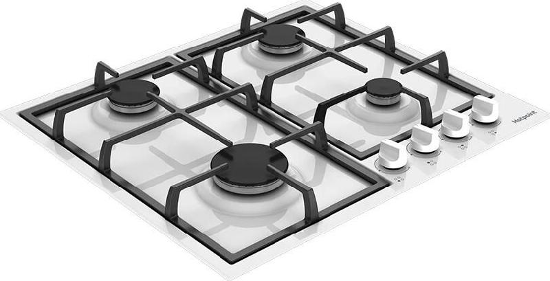 Варочная панель газовая HOTPOINT HGMT 642 WH