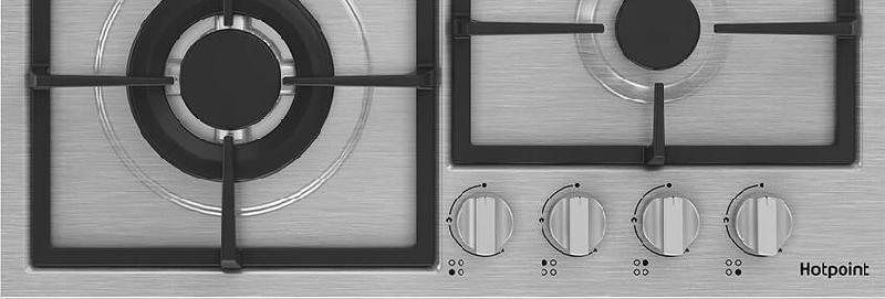 Варочная панель газовая HOTPOINT HGMT 642 W IX