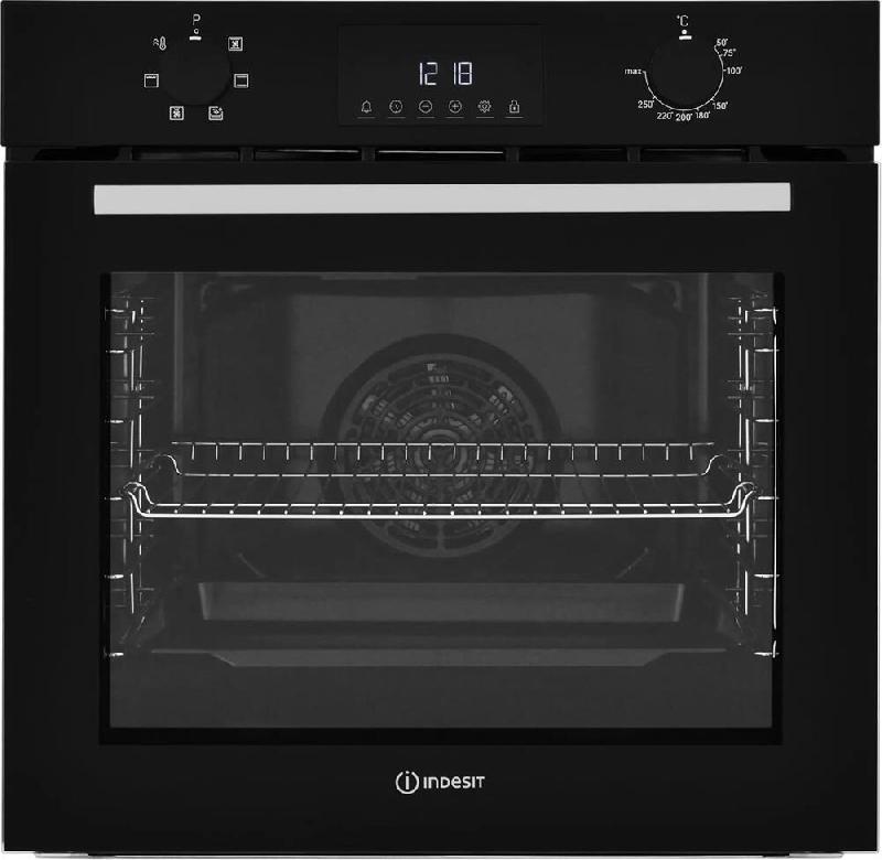 Духовой шкаф электрический INDESIT IFE 3644 J BL
