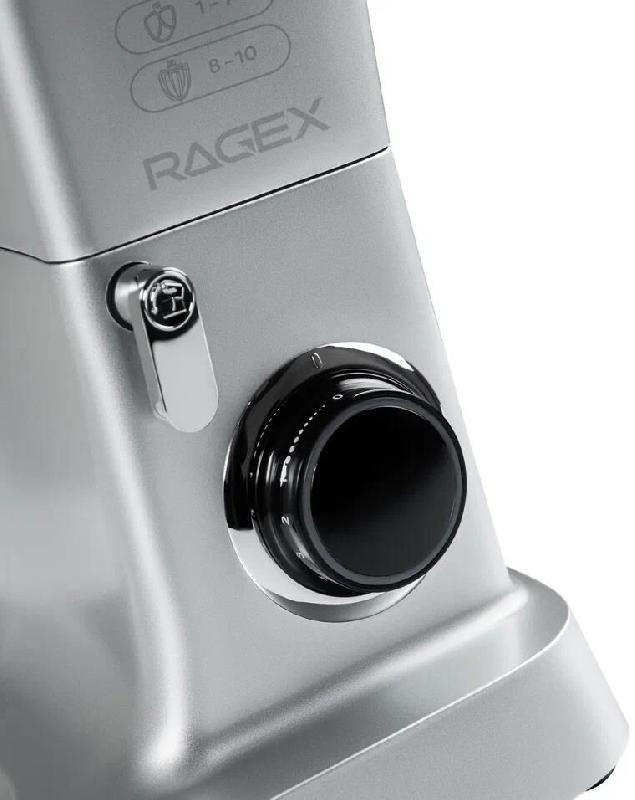 Кухонный комбайн 14 в 1 RAGEX R112, 4.5л, 1300Вт, цвет: 900 (серебристый), КИТАЙ