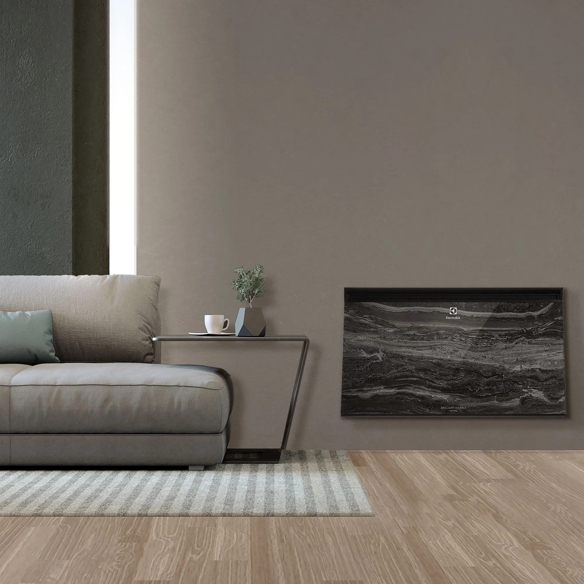 Конвектор Electrolux Brilliant Marble ECH/BMI-2000 2000Вт черный/серый