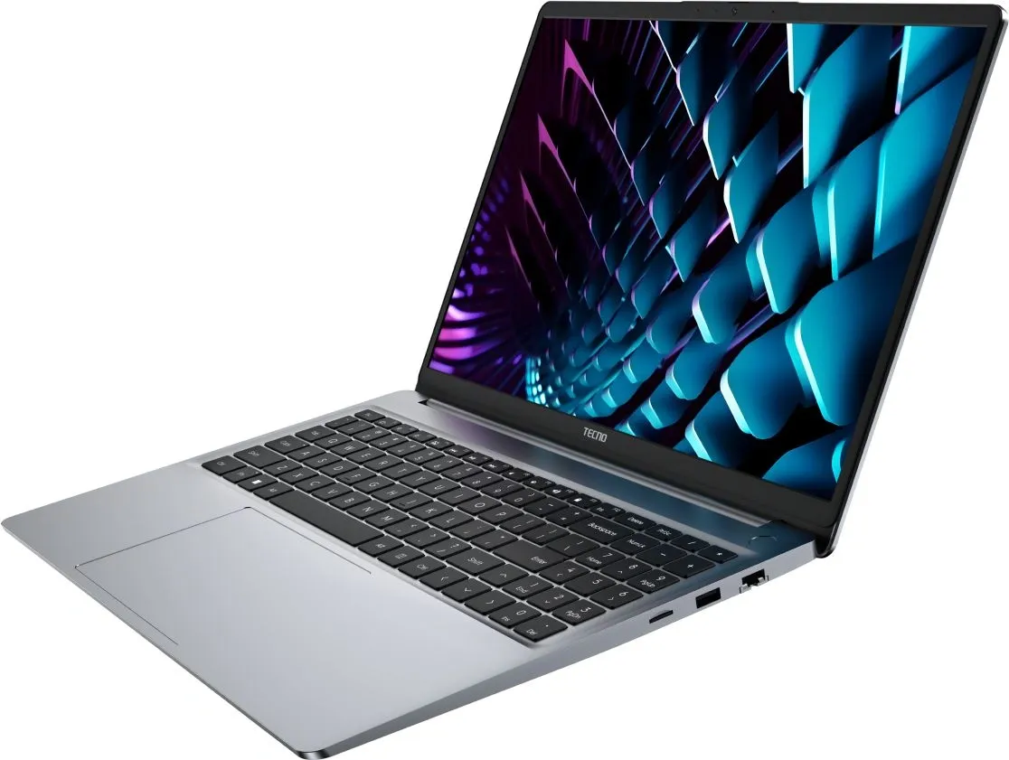 Ноутбук Tecno MegaBook K16SFA Ryzen 5 7535HS 16Gb SSD1Tb AMD Radeon 660M 16" IPS WUXGA (1920x1200) Windows 11 Home grey WiFi BT Cam 6060mAh (71005000407)