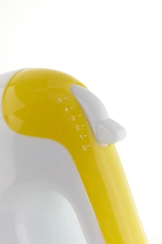 Миксер GOODHELPER HM-374 белый/желтый