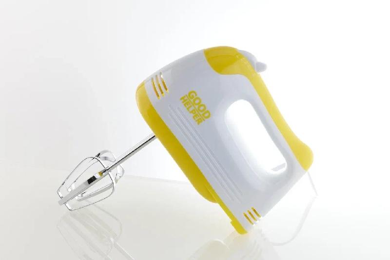 Миксер GOODHELPER HM-374 белый/желтый
