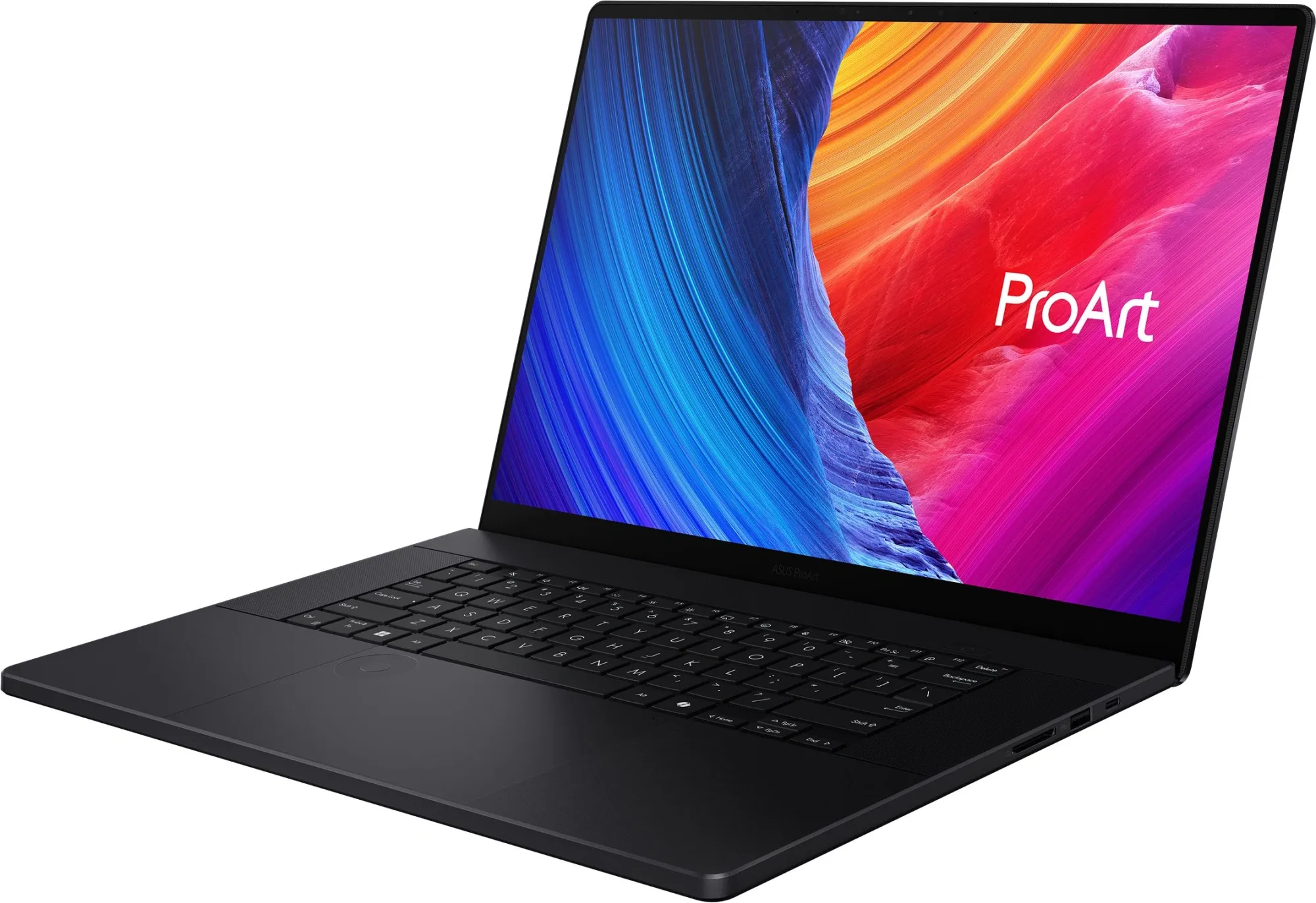 Ноутбук Asus ProArt P16 H7606WW-SE061X Ryzen AI 9 HX 370 64Gb SSD1Tb NVIDIA GeForce RTX5080 16Gb 16" OLED Touch 4K (3840x2400) Windows 11 Pro black WiFi BT Cam (90NB17F1-M003F0)
