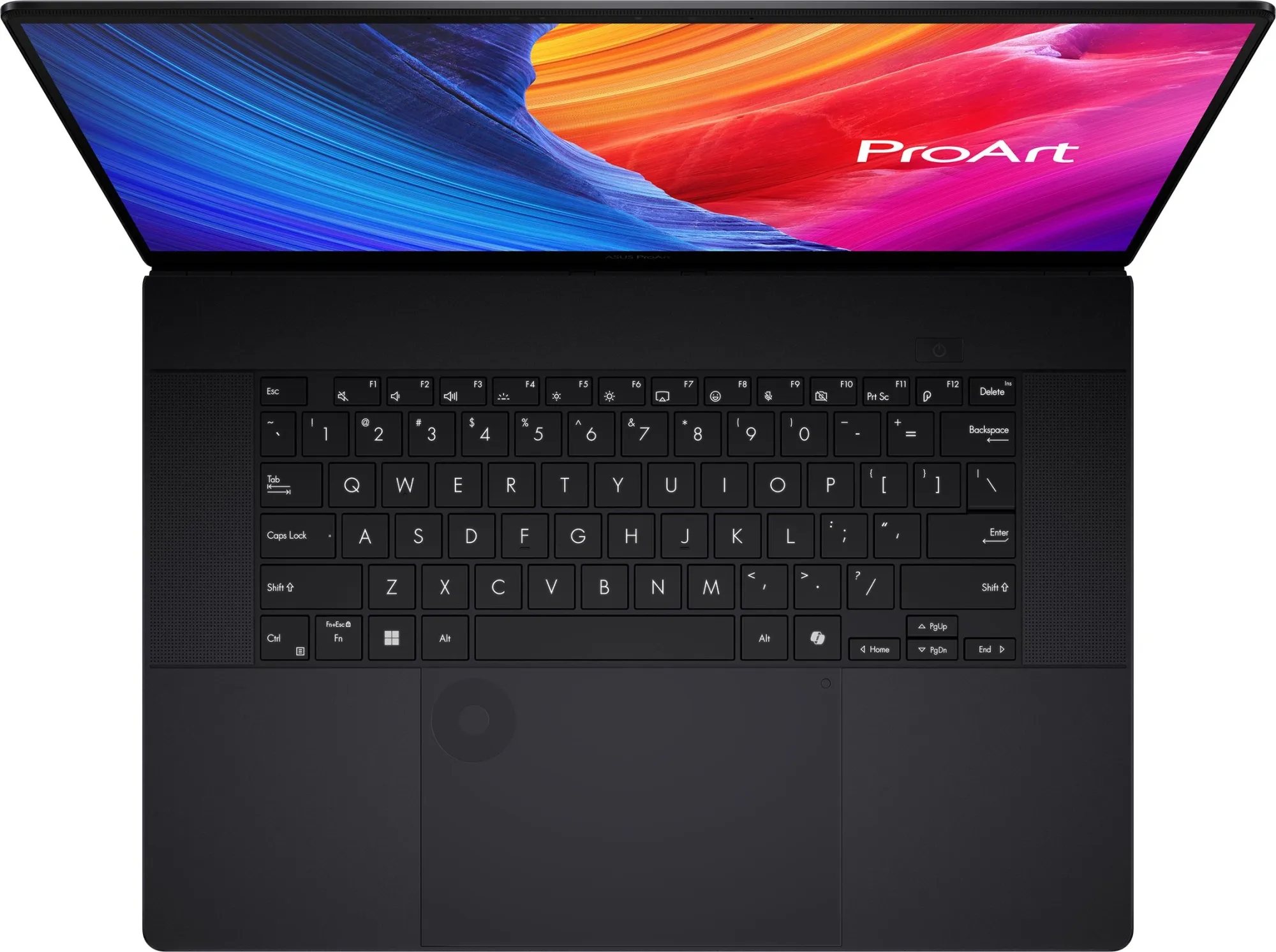 Ноутбук Asus ProArt P16 H7606WW-SE061X Ryzen AI 9 HX 370 64Gb SSD1Tb NVIDIA GeForce RTX5080 16Gb 16" OLED Touch 4K (3840x2400) Windows 11 Pro black WiFi BT Cam (90NB17F1-M003F0)