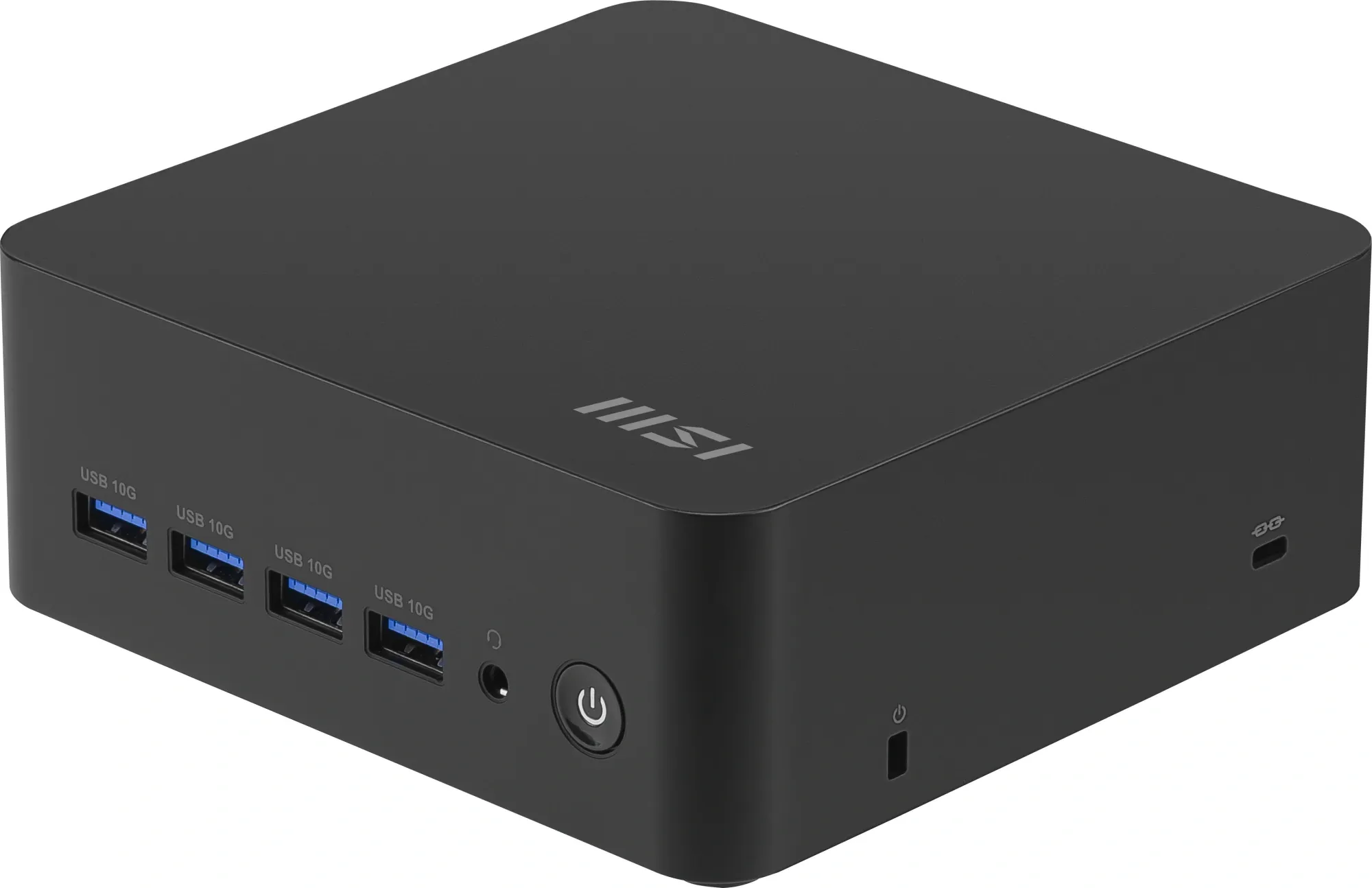 Неттоп MSI Cubi Z 8M-041XRU Ryzen 7 H 255 (3.8) 16Gb SSD512Gb 780M CR без ОС 2x2.5GbitEth WiFi BT 120W черный (9S6-B03241-041)