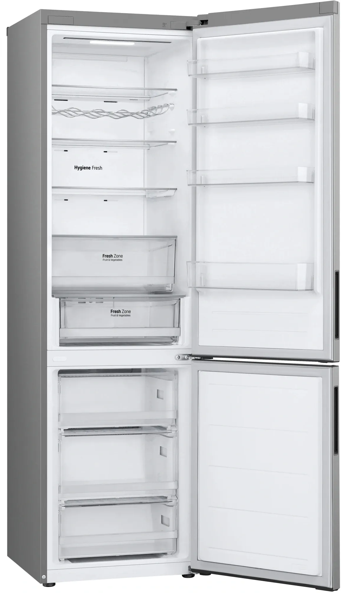 Холодильник LG GC-B509ANMW 2-хкамерн. серый инвертер