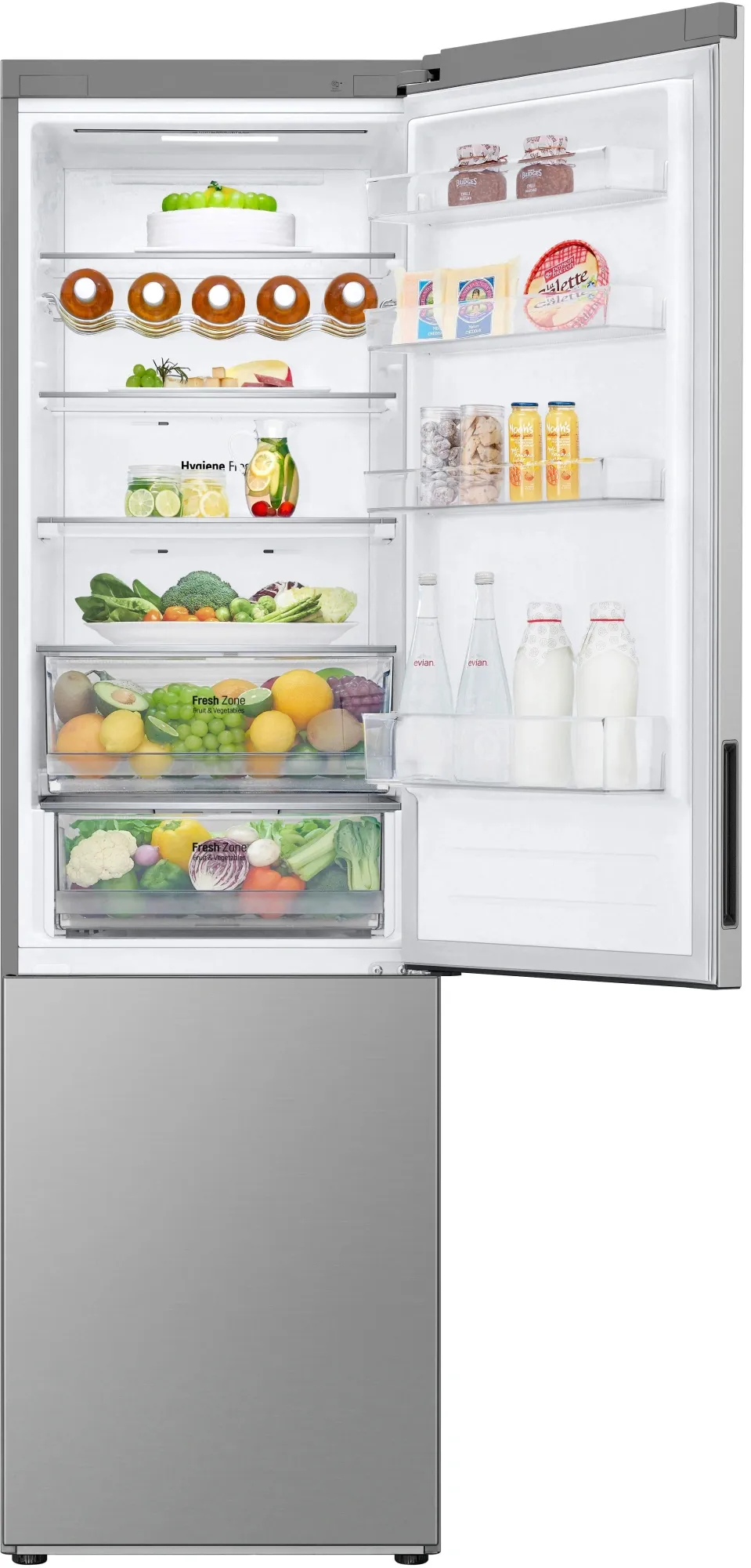 Холодильник LG GC-B509ANMW 2-хкамерн. серый инвертер