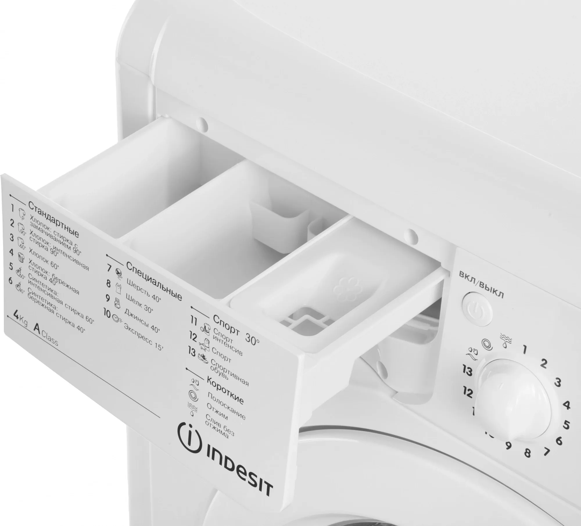 Стиральная машина Indesit IWUD 4085 класс: A загр.фронтальная макс.:4кг белый