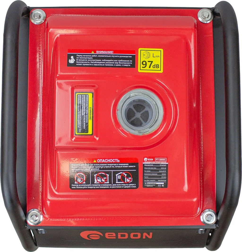 Генератор Edon PT-3800C 3.2кВт